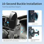 Car Phone Holder for Ford Focus MK3/MK3.5 (2012–2018) ST/RS/SE,Vehicle-Specific Dash Phone Mount,360° Rotating Adjustable Cell Phone Holders with Stable Clip Design,Ford Focus Auto Accessories