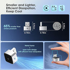 Wireless Carplay Adapter for iPhone, Convert Wired to Apple Carplay Wireless Adapter, Mini Size, Plug and Play, Connection Stable No Delay Car Play for iPhone (General Models)