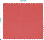 Orighty Microfiber Cleaning Cloth, 5 Pack Highly Absorbent Cleaning Rags, Household Cleaning Supplies, Reusable Lint Free Cloths Microfiber Rag for House, Kitchen, Car Care, 12x11 inch, Red