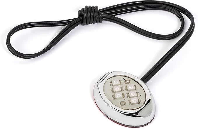Oznium LED Modules (Round Chrome, Warm White LED)