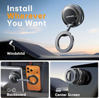 for Magsafe Car Mount carmount 2.0 Magnetic Phone Mount【True Military-Grade Durability】 Vacuum Magnetic Phone Holder for Car Tripod Cell Phone Car Mount Gifts for Mothers Day for iPhone 17 16 Samsung