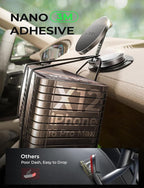 LISEN for Magsafe Car Mount Charger Dashboard, [360° Rotation] Ultra Magnetic Car Phone Charger Mag Safe Car Mount Charger, Foldable Wireless Car Charger for iPhone 16 15 14 13 12 Pro Max Plus