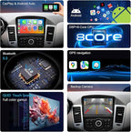 QLED Radio for Chevy Chevrolet Cruze 2009-2015 and 2016 Limited Upgrade,Touch Screen Stereo Replacement,Wireless carplay Android auto,4G LTE Network,Free Camera