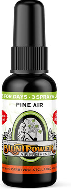 BluntPower (Pine Air, 1 Pack) Concentrated Air Freshener for Room and Car Spray - Oil-Based Diffuser Spray Bottle - Long-Lasting Bathroom Spray, Car Freshener, & Odor Eliminator Spray