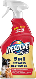 Resolve Pet Specialist Carpet Cleaner Spray – for Removal of Pet Stains & Odors Up to 7 Days Old, 22oz