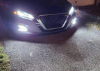 iJDMTOY OEM-Fit Switchback LED Daytime Running Light Kit Compatible With 2019-2022 Nissan Altima, White/Amber LED DRL & Turn Signal