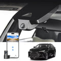 Mangoal Front 4K & Rear 1080p Dash Cam Custom for Lexus NX 2022 2023 2024 2025 2026(Model C), NX350 250 300 450h,OEM Look, UHD 2160P Video, WiFi & App,Loop Recording,Easy to Install,128GB Card