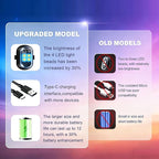 Upgraded 4-lamp high-Brightness 4-Group Wireless LED Warning Strobe Lights |8 Colors, Waterproof Lights with Remote Control| Wireless led Strobe Lights for Cars, Motorcycles, Bicycles and Drones (4)