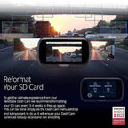 Nextbase 622GW Dash Cam with Rear Window Cam and 256GB Micro SD Memory Card Bundle - Dash Cam Front and Rear with True 4K 30fps UHD Auto Record, Wi-Fi, GPS, Bluetooth, Alexa, Parking Mode