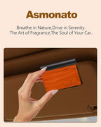 Car Air Freshener-The Original Wood Air Freshener for Visor Clip - Long Lasting Car Odor Eliminator and Scent Diffuser for Cabin, Truck & SUV-2 Metal Clips-Variety 3 Pack(Teak-Amber-Cabana)