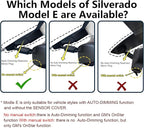Mangoal 4K Front & 2K Rear 2 Channel HDR Dash Cam, Dual STARVIS 2 IMX678 IMX675 for Chevy Silverado Select 1500 2014-2021; Select 2500/3500 2015-2023 (Model E), 5GHz WiFi, GPS, 128GB