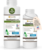 CoverTec GlazeGuard High-Gloss Tile & Grout Sealer – Wet Look Waterproof Finish for Ceramic, Porcelain & Stone – Protects Showers & Floors – Long-Lasting Barrier (4 oz Kit)