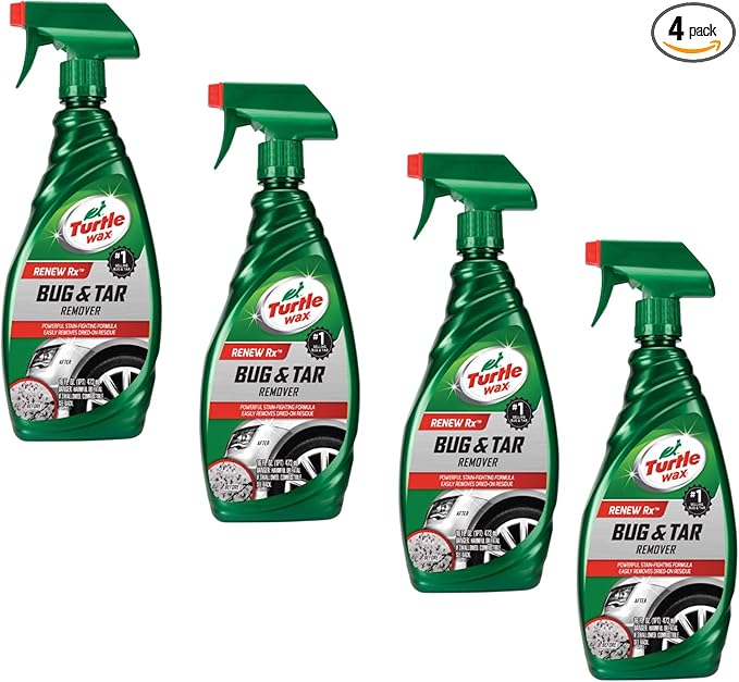 Turtle Wax T-520A Bug and Tar Remover, Trigger - 16 oz. - 4 Pack