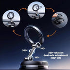 Upewefi 2026 Upgraded Car Phone Holder For Mag Safe, 3500gf Strongest Magnetic, 360° Adjustable Car Phone Holder, Phone Holders For Your Car, Car Mount For Iphone 17 Pro Max 16 15 14 13 12(1pcs-Black)