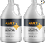 Zeiff Pro-Grade Multi-Purpose Probiotic Enzyme Cleaner - Powerful Cleaning & Odor Eliminating Formula For Professional & Home Surfaces - 1 Gallon - Fragrance Free, 2 Pack