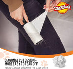 Lint Rollers for Pet Hair, Sticky, Remover for Couch, Clothes Furniture and Carpet. Dog Hair Remover Cat Hair, Animal Fur, Fuzz, Mega Value Set 21 Pack