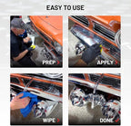 Dr. Beasley's Metal Coat 32 oz - 3 Year Protective Nanocoating for Exposed Metal, Enhances Shine & Clarity, Instant Bonding, Resists Stains, Fine Scratches, Etching