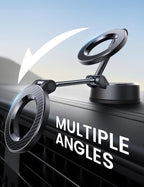 Lamicall for Magsafe Car Mount [70LBS Powerful Suction] Magnetic Phone Holder for Car, 360° Rotation Suction Cup Phone Mount Dashboard & Windshield for Truck fit iPhone 17 16 Pro Max Plus 15 14 13 12