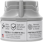 Formula 1 Metal Polish, Wheel Cleaner to Restore Shine to Rims, Grills, Exhaust, and More, Polish for Chrome, Aluminum, and Stainless Steel Surfaces, Car Cleaner for Detailing, 10 Oz