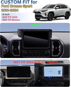 Car Phone Holder for Ford Bronco Sport 2021 2022 2023 2024 Accessories 8-Inch Screen Fixed Clip, Automobile Cradles Phone Mount, Cell Phone Base Not Block Air Vent(NOT FIT 2025, NOT FIT Bronco)