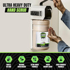 Grip Clean Ultra Heavy Duty Hand Cleaner for Mechanics – Walnut Shell & Clay-Infused Technology Removes Grease, Oil & Paint – Pro-Grade Industrial Hand Soap with Cherry Scent - 2 Gallon (Pack of 1)