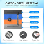 SZYANG Center Console Safe Lock Box Compatible with 2025 2026 Toyota 4Runner Armrest Secure Vault Carbon Steel Safe Storage Box Replacement for 2025 2026 Toyota 4Runner Accessories