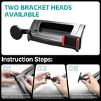 Magnetic Dash Phone Mount for 2011-2017 Jeep Wrangler JK JKU Accessories, Multi-Mount Phone Holder with Extension Arm Metal Rod, Dashboard Storage Tray with Extra Clip Bracket (Not for JL JLU)