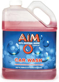 AIM Chemicals Car Wash - High Foam Formula Car Shampoo, Professional Car Wash Shampoo Compatible with Ceramic Coatings - Ideal for Foam Guns - Streak-Free Finish for Detailing - 1 Gal
