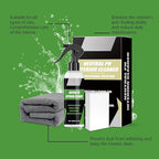 Auto Interior Cleaning Kit, Gentle Cleaning, Comes with Cleaner, Towel and Sponge for Daily Use(3set)