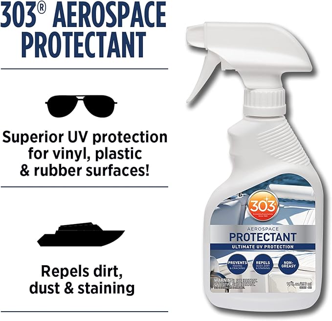 303 Marine Vinyl & Plastic Protectant Bundle with UV Protection - 10oz & 32oz