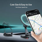 fits MagSafe Car Mount [20 N52] Magnetic Phone Holder for Car, Hands Free iPhone Car Holder Dash Mount for Car Fit for iPhone 1514 13 12 Pro Max Plus Mini,