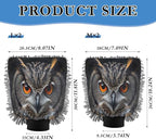 YETTASBIN Owl 2PCS Car Wash Mitts, Ultra Absorbent Chenille Microfiber Car Washing Gloves, Scratch-Free Lint-Free Auto Cleaning Mitt, Machine Washable Elastic Cuff Car Wash Sponge