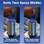Smart Car Air Freshener, Car Air Freshener Diffuser with 100ml Perfume, Auto On/Off Intelligent, Rechargeable Aroma Diffuser,Auto Two Spray Modes, Ocean Scent, Light Fragrance Type