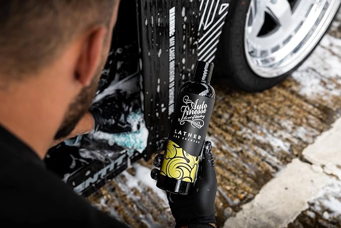 Auto Finesse Lather Car Shampoo 5L | pH Neutral & Wax Safe Formula | Concentrated Wash for Cars, Motorcycles & More | UK Made