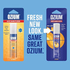 Ozium 0.8 oz. Air Sanitizer & Odor Eliminator for Homes, Cars, Offices and More, Citrus Scent, Pack of 6