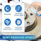 Multi-Functional Quick-Acting Rust Removal Spray, Iron Power Remover, Portable & Effective Car Rust Remover, for Vehicles, Tools, Metal, Chains (200ML)