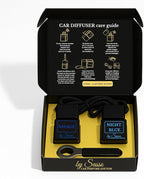 Car Diffuser Duo “Savage & Night Blue” – Inspired by Bestselling Men’s Fragrances – 90-Day Duration – Premium Car Air Fresheners - Fragrance By Sasso
