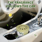 Diffusers for Home Lemon Scent 2 Pack, Bathroom Diffuser Round Shape for Office, Air Freshener Diffuser Gel Leak-Proof Car & Room, Bathroom Scent Diffuser for Friends and Family