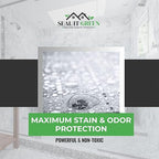 Seal It Green Xtreme-Heavy Duty Pro Strength Grout Sealer. Non Toxic-VOC Free & Odorless.Seal Smarter. Incredible 100+ SF Coverage. Indoor Or Outdoor Use. Use The Sealant The Pros Use. Lasts For Years
