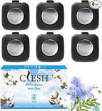 Car Air Fresheners, 6 Pack, Fresh, Car Fresheners Vent Clips, Long Lasting Air Freshener, Car Refresher for Men Women