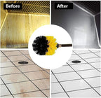 Car Care 22Pcs Electric Drill Detailing Brush Set Power Scrubber Tools Car Polisher Bathroom Cleaning Kitchen Polishing Pad Accessories for Car Polishing and Waxing