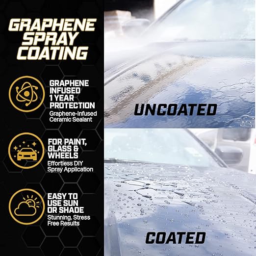 Renegade Products Graphene Spray Coating with Sio2, 1 Year Coating for Enthusiasts and Professionals