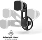 Scosche MM2VP2SR-SP MagicMount Pro FreeFlow Magnetic Car Phone Holder - Strong Magnet Mount for iPhone and Android - Secure Magnetic Cell Phone Air Vent Mount - Universal 360° Mobile Cellphone Holder