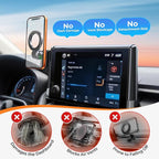 Car Phone Holder for Volkswagen VW Tiguan 2026 2025 (Only for 12.9-Inch Screen, Not for 15-Inch) 360° Rotation Magnetic Cell Phone Mount, Compatible with Magsafe, Does Not Affect Air Vent