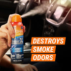 Armor All Fresh FX Smoke X Car Odor Eliminator Spray Variety Pack , Car Air Fresheners, Set of 2, Midnight Air and Citrus Breeze Scents, 3.5 Oz Each