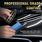 AirTighT Advanced Graphene Ceramic Coating- Self-Cleaning Effect Ultra-High Gloss, Long-Term Protection for Cars, Motorcycle & More,10+ Years Protection Extremely Hydrophobic Anti Scratch