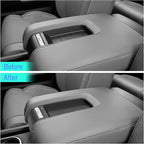 Wireless Car Charger Compatible with Toyota Tundra 2014 2015 2016 2017 2018 2019 2020 2021, Center Console Accessory Panel, 15W Qi Fast Charging