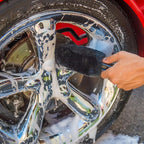 Chemical Guys Gerbil Wheel and Rim Cleaning Brush - Soft Natural Bristle Detailing Tool for Tires, Exhausts & Delicate Surfaces - Wheel Cleaner Brush to Safely Clean Brake Dust, Grime and Dirt, 1 Pack