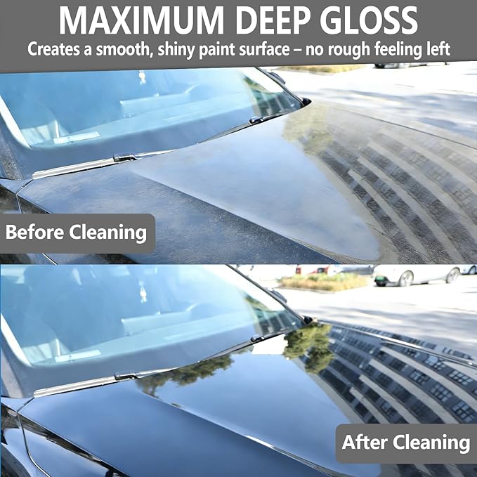 5" Clay Bar Pad | Synthetic Clay Disc Kit with Hand-Strap Applicator | Fine Grade Magic Clay Scrubber Pad for Car Detailing, Cleaning, Polishing, Paint Correction, and Deep Gloss Finish