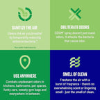 Ozium 8 Oz. Air Sanitizer & Odor Eliminator for Homes, Cars, Offices and More, Country Fresh, Pack of 1